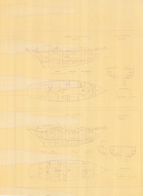 Rigging Plans for Brigantine St. Lawrence II & Pathfinder