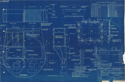 Plan for American Ship Building Company 1929 Air Heater