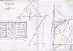 Running Rigging & Sail Specifications Plan for Great Lakes Schooner by Jack B. Spicer