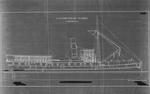Outboard Profile Plans for U.S. Lighthouse Tender SUMAC (1903)