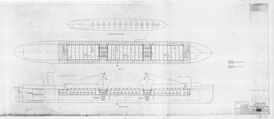 Conversion to Scrap Carrier Arrangement for STR. JOHN H. MCLEAN (1916)