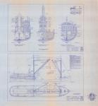 Cross Sections and Rigging Arrangement for Steam Schooner WAPAMA (1915)