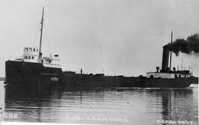 E.N. SAUNDERS (1902, Bulk Freighter)