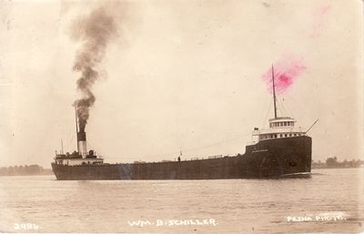 WILLIAM B. SCHILLER (1910, Bulk Freighter)