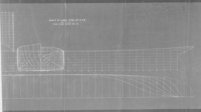 Draft Lines for STR NOs. 17 & 18 by Detroit Dry Dock