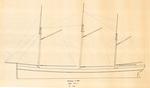 Outboard Profile of GALETEA (1882)
