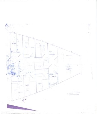 Lower Cabin Plan for Steam Barges Nos. 119, 120 & 121