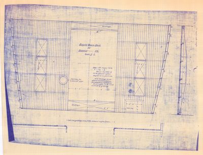 Engine Room Deck for Steamer THOMAS WILSON [No. 119] (1892)