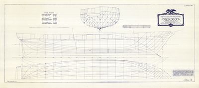 Eleven Plate Series for Brig NIAGARA (1988)