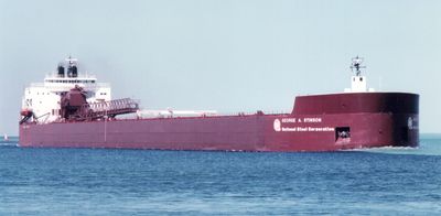 GEORGE A. STINSON (1978, Bulk Freighter)