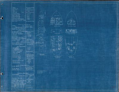 Hold Plan for MACGILVRAY SHIRAS (1904)