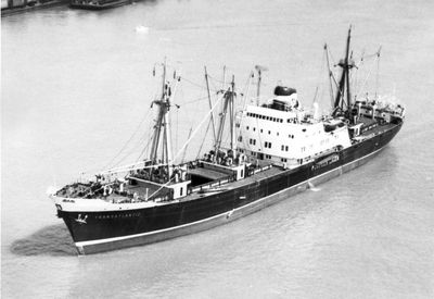 TRANSATLANTIC (1954, Ocean Freighter)