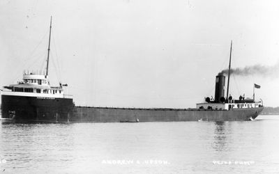 ANDREW S. UPSON (1909, Bulk Freighter)