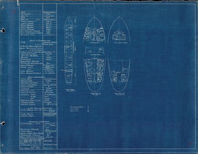 Hold Plan for R.R. RICHARDSN (1902)[nee JENKS, J. M.]