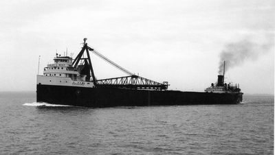 CHARLES C. WEST (1925, Bulk Freighter)