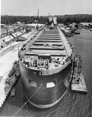 CHARLES E. WILSON (1973, Bulk Freighter)