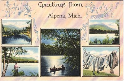 005 Greetings from Alpena