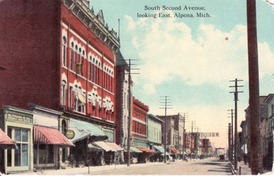 014 South Second Avenue looking East, Alpena