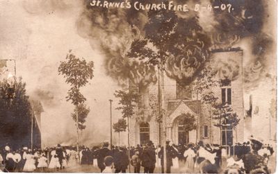 138 St. Anne's Catholic Church Fire