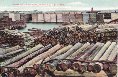 332 Lumber Docks, Alpena