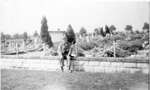 020 Soldier at a cemetery