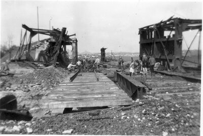 054 Railroad bridge reconstruction