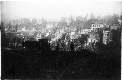 079 European town destruction