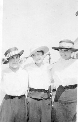 Three Young Ladies