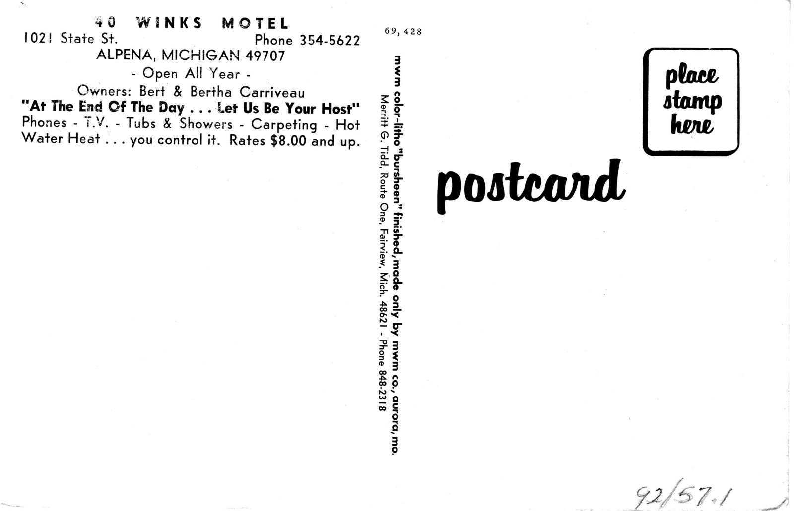 024 Forty Winks Motel