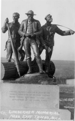 051 Lumbermen Memorial near East Tawas, Mich