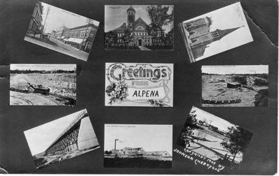 192 Greetings from Alpena.