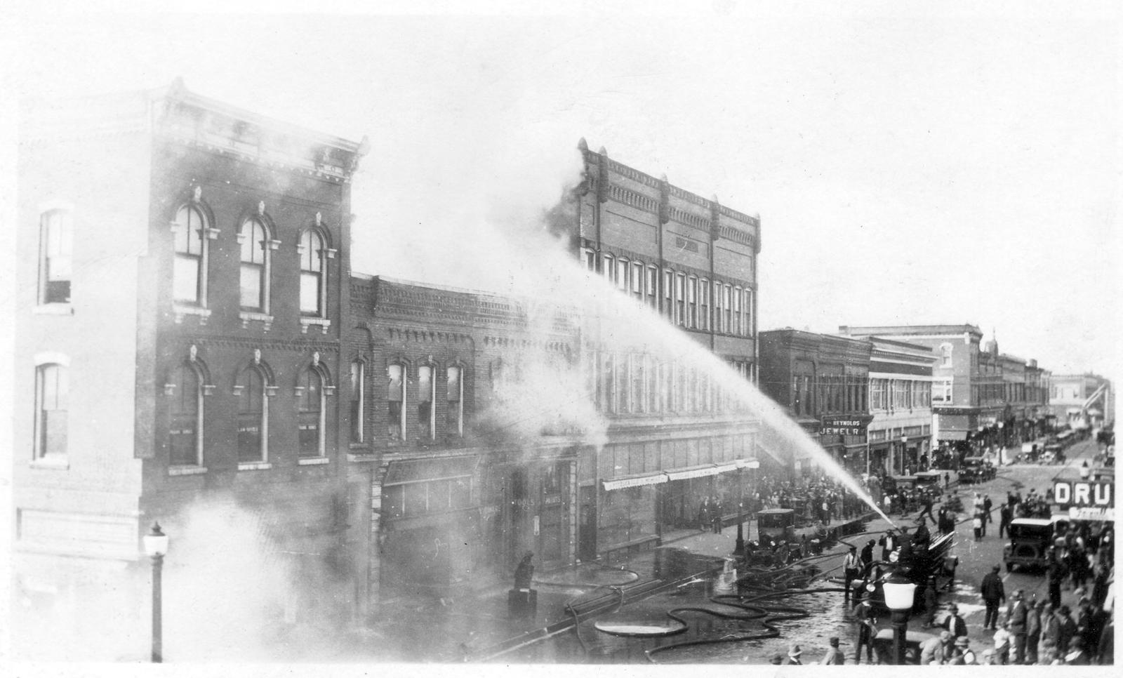 251 Downtown Alpena Fire – Huron Hardware – South Second Avenue