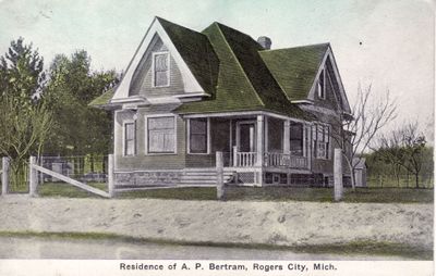 532 Residence of A.P. Bertram, Rogers City, Mich.