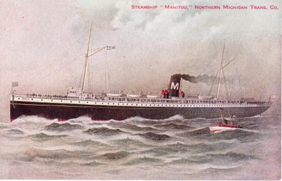 596 Steamship MANITOU