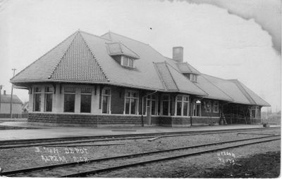 640 D & M (Detroit & Mackinac) Depot, Alpena, Mich.