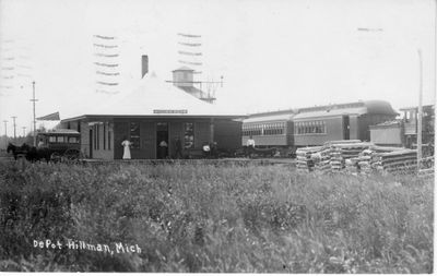 641 Train Depot, Hillman, Mich.