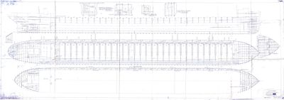 Profile and Decks Plan for STR. J.E. UPSON