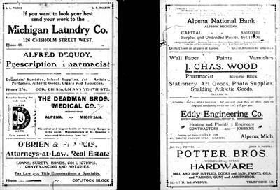 Alpena City Directory 1908