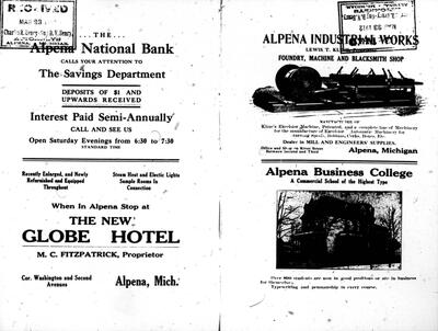 Alpena City Directory 1910