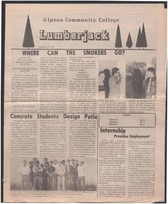 The Lumberjack September 30, 1987.