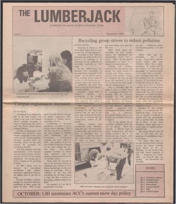 The Lumberjack September 19, 1990