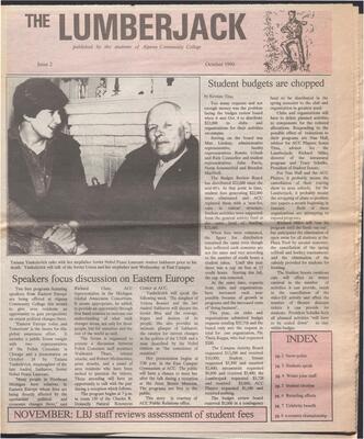 The Lumberjack October 17, 1990
