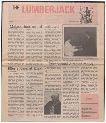 The Lumberjack Issue 4.