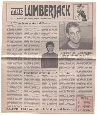 The Lumberjack February 5, 1991
