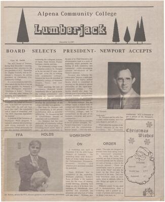 The Lumberjack December 16, 1987