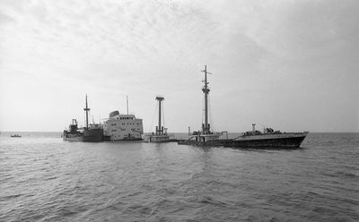 NORDMEER wreck site from the starboard side