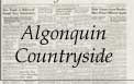 Algonquin Countryside