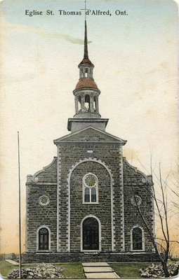 Église St. Thomas d'Alfred, Ont.