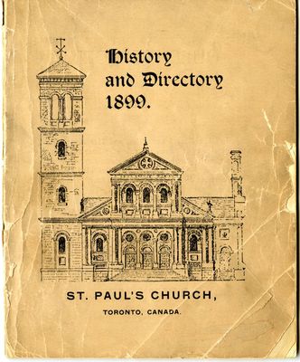 St. Paul's Church, History and Directory 1899