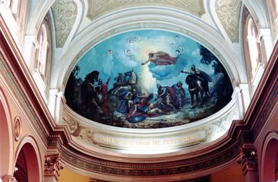 St. Paul's Basilica, Painting of St. Paul's Conversion